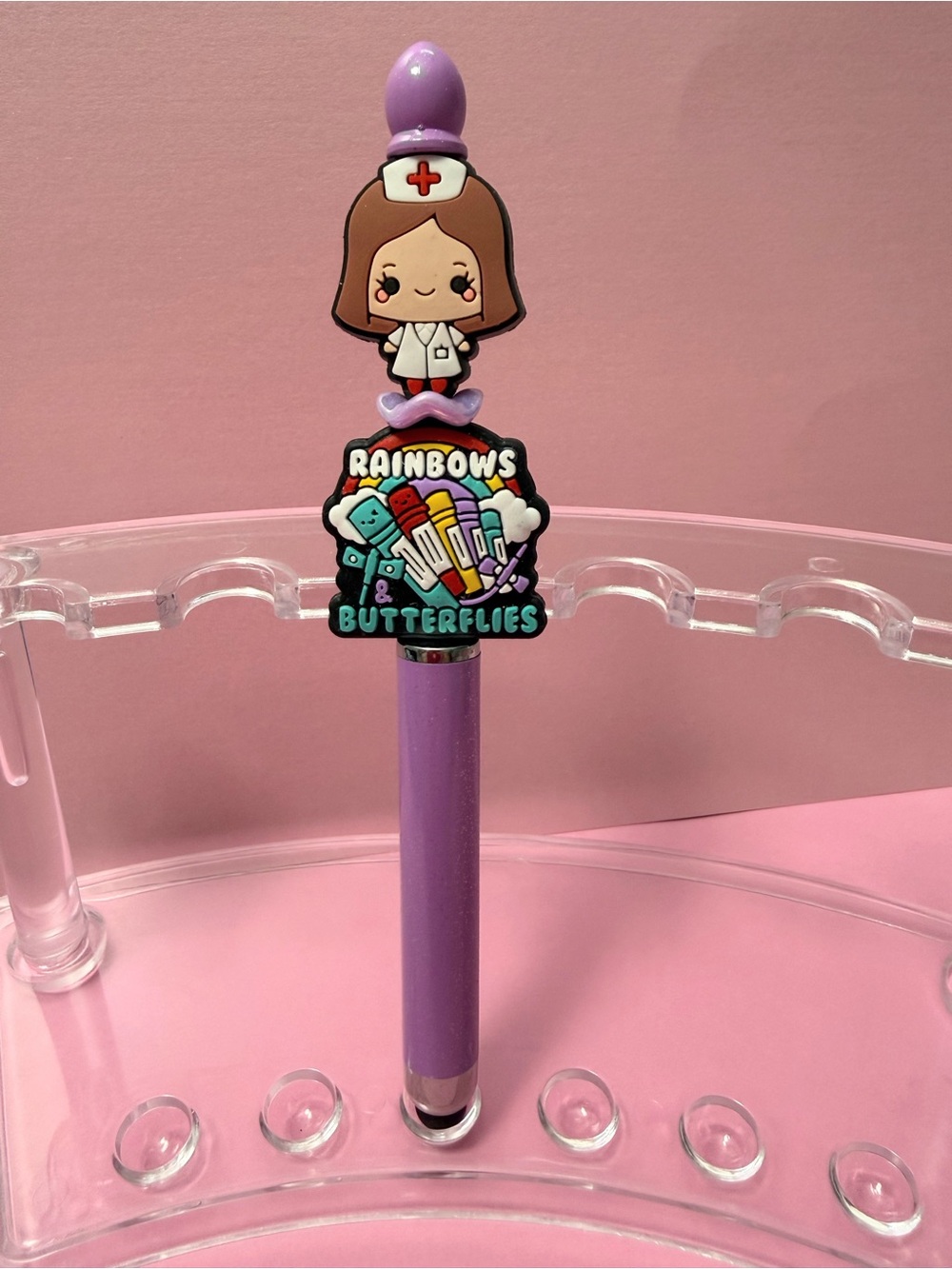 New Nurse Themed Beaded Stylus